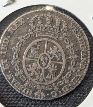 Medalla de Proclamación de Fernando VII en Madrid (1808) - Plata con Pátina de Gabinete