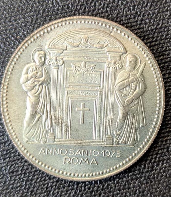 Medalla de Pablo VI - Anno Santo 1975 Roma