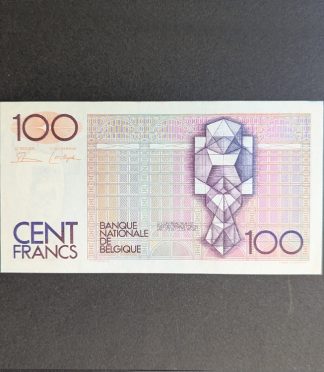 Billete de 100 francos de Bélgica (1978-1994) - Arquitecto Hendrik Beyaert