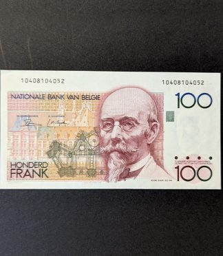 Billete de 100 francos de Bélgica (1978-1994) - Arquitecto Hendrik Beyaert
