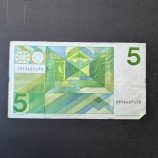 Billete de 10 Florines de Países Bajos, Frans Hals (1968)