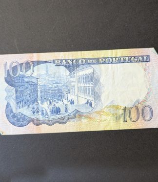 Billete de 100 Escudos de Portugal, Camilo Castelo Branco (1978)