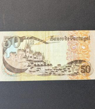 Billete de 50 Escudos de Portugal, Infanta Doña Maria (1968)
