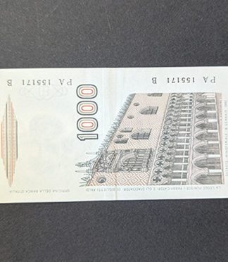 Billete de 1.000 Liras de Italia, Marco Polo (1982)