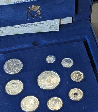 Estuche oficial F.N.M.T. Las últimas pesetas en plata – Edición Limitada 2001