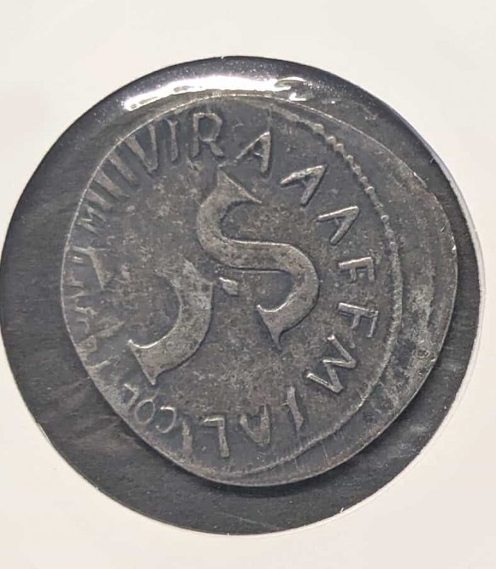 item-001 As de Augusto acuñado en Colonia Patricia, Córdoba