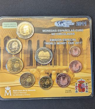 Euroset España 2011 – Emisión Especial "World Money Fair" Berlín | Real Casa de la Moneda