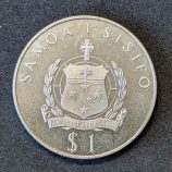 Moneda de 1 tala de Samoa de 1976 (Juegos Olímpicos de Montreal) - PLATA (925 milésimas)