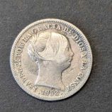 1 Real 1859 Isabel II "Laureada" (Plata .900)