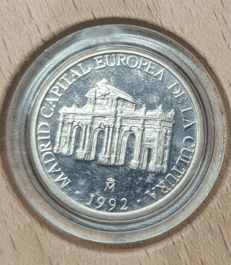 Moneda de 1 ECU 1992 Puerta de Alcalá en plata – F.N.M.T.