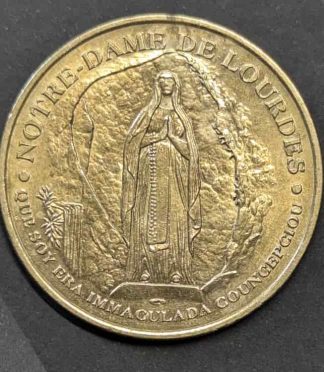 Medalla Religiosa Nuestra Señora de Lourdes - Conmemorativa Gran Jubileo Año 2000