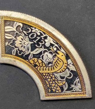 Moneda de plata "Año de la Serpiente" 2013 - Islas Cook (forma de abanico)