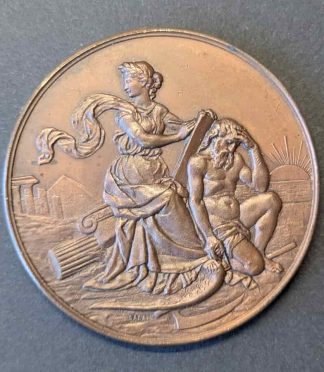Título: Medalla de Bronce - Real Academia de la Historia (Premio Fiesta de la Raza 1923)