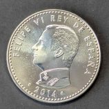 Moneda de Plata 30 Euros España (2014) - Proclamación del Rey Felipe VI