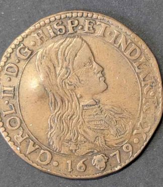 Jeton de Cuenta "Bureau des Finances" - Carlos II (1679) - Países Bajos Españoles