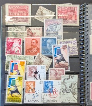 Lote sellos España Turismo Toros estilo moderno Plan Sur y Costas