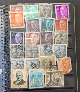 Lote sellos España Estado Español series básicas Franco y Primo de Rivera